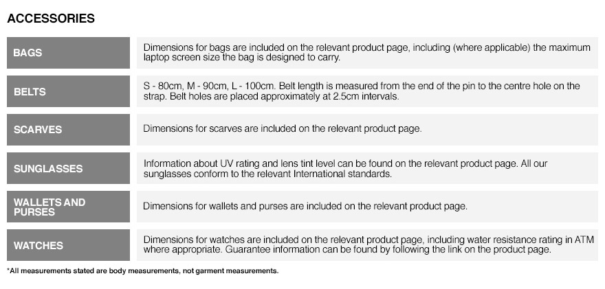 Superdry Us Size Chart