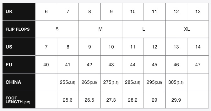 Size Guide