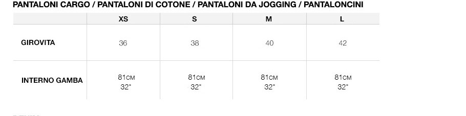 Superdry guida taglie